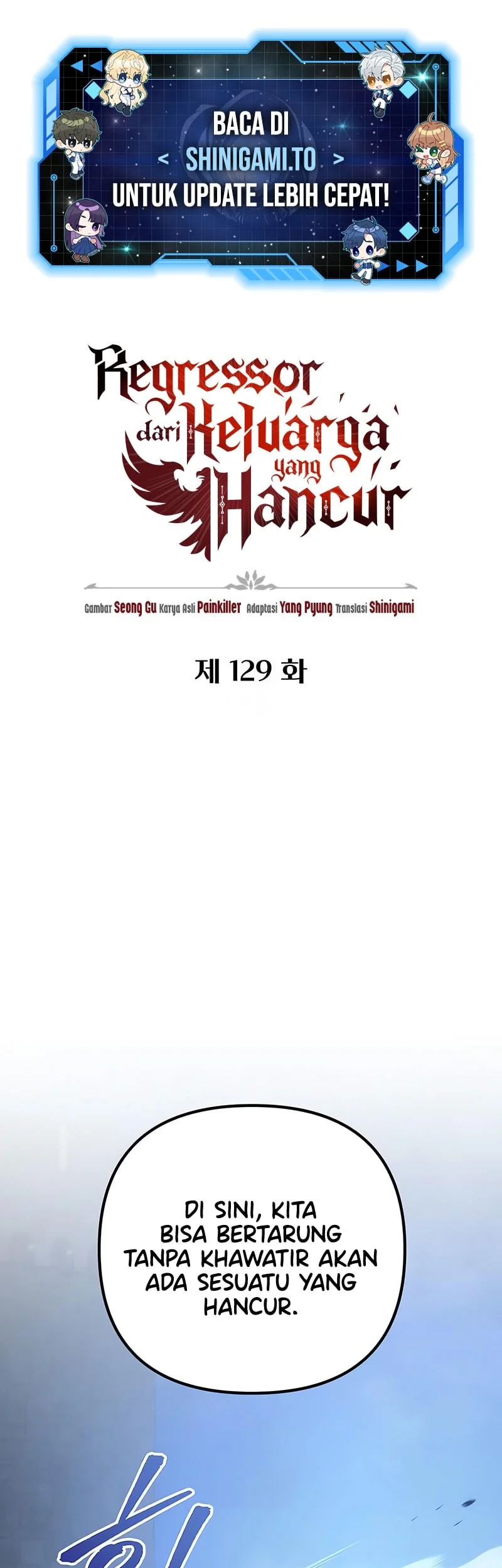 Manhwa Regressor Of The Fallen Family Chapter 129 gambar 2