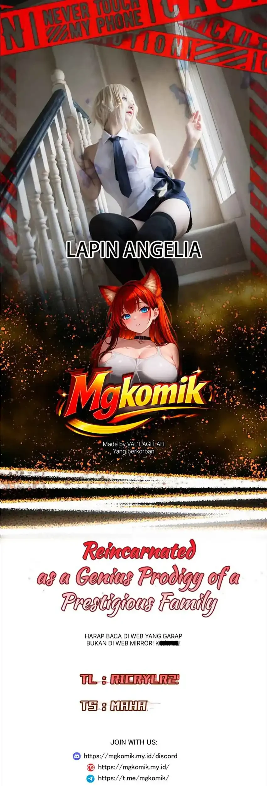 Komik Reincarnated as a Genius Prodigy of a Prestigious Family Chapter 88 gambar 1