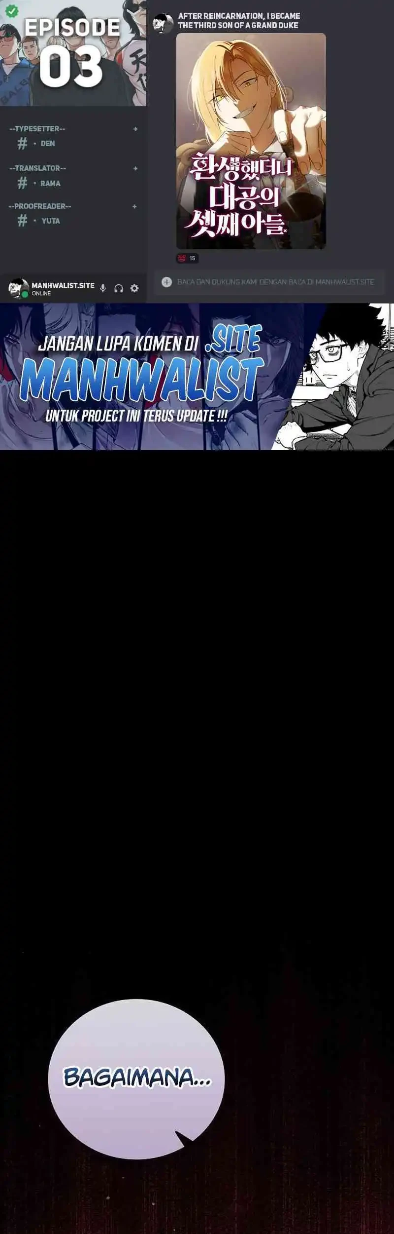 Komik Reincarnated as the Archduke’s Son Chapter 3 gambar 1