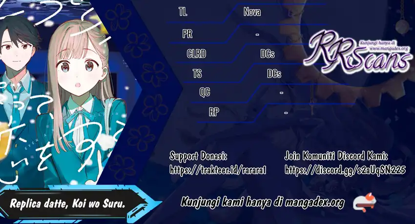 Komik Replica Datte, Koi wo suru. Chapter 16 gambar 1