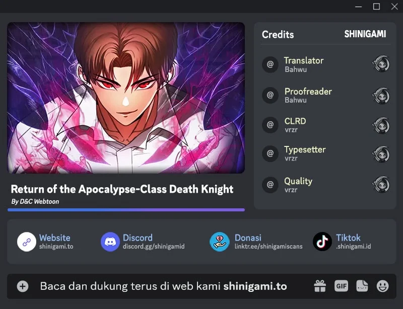 Komik Return Of The Apocalypse-Class Death Knight Chapter 66 gambar 1