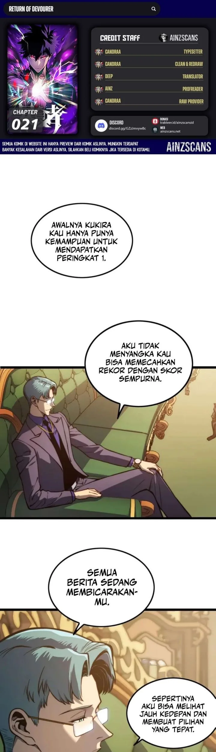 Komik Return of the Devourer Chapter 21 gambar 1