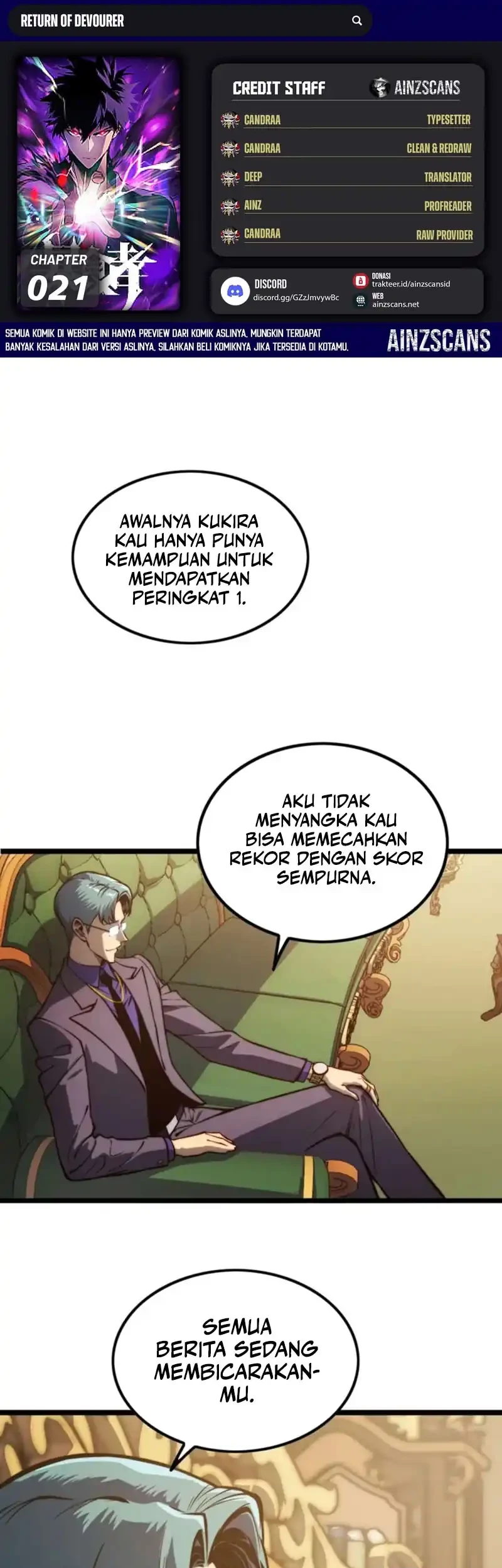 Komik Return of the Devourer Chapter 21 gambar 1