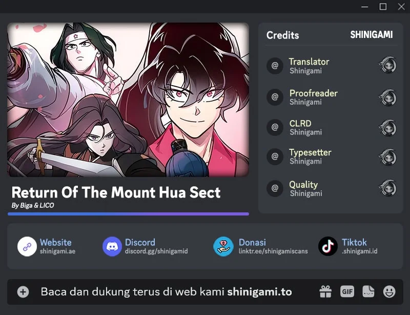 Komik Return of the Flowery Mountain Sect Chapter 154 gambar 1