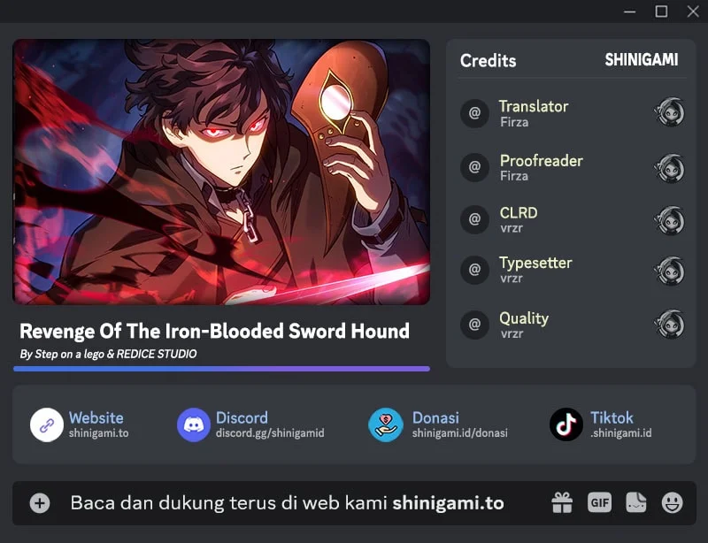 Komik Revenge of the Iron-Blooded Sword Hound Chapter 158 gambar 1