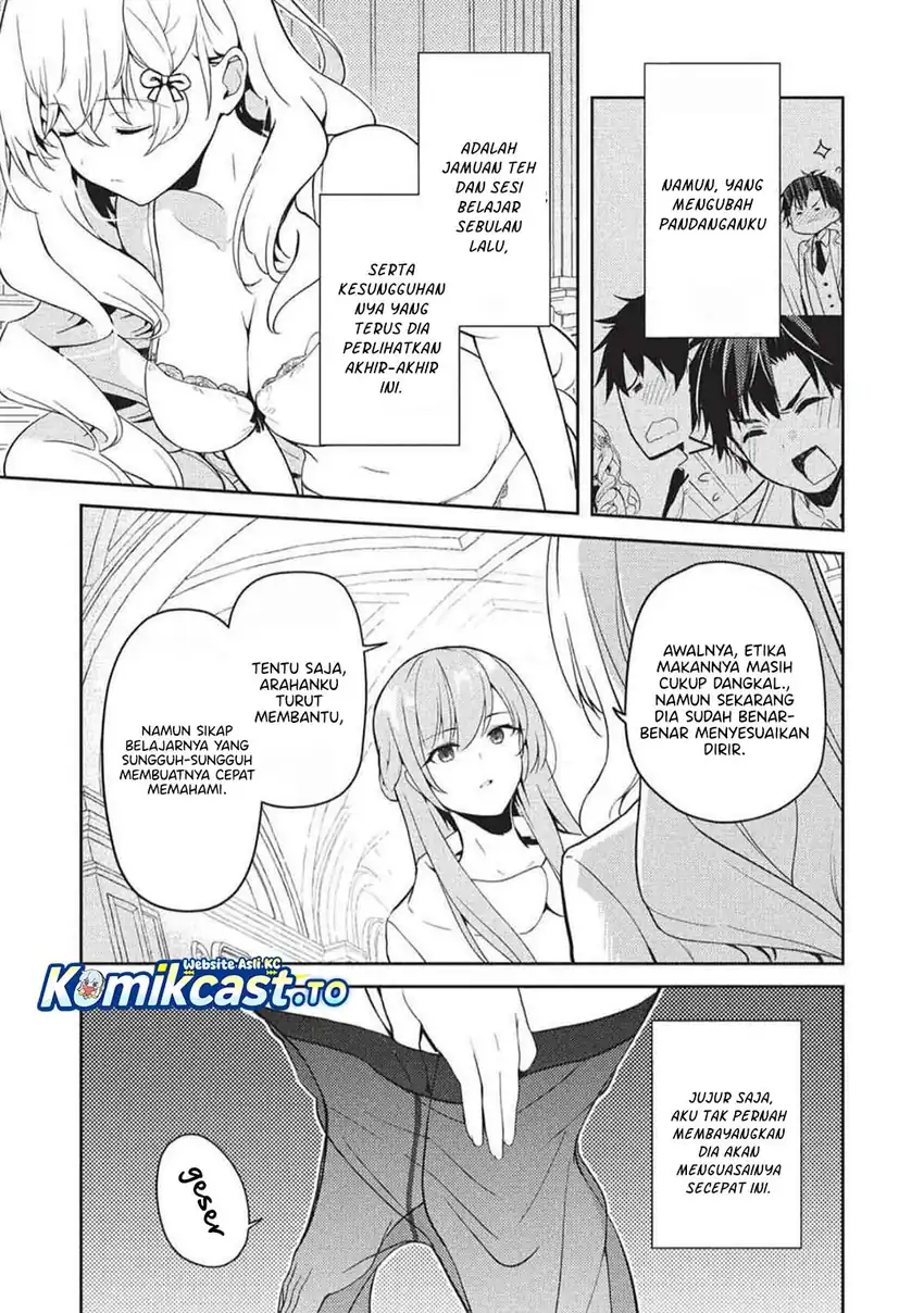 Saijo no Osewa Takane no Hana-darakena Meimon-kou de, Gakuin Ichi no Ojou-sama (Seikatsu Nouryoku Kaimu) wo Kagenagara Osewa suru Koto ni Narimashita Chapter 34 Gambar 14