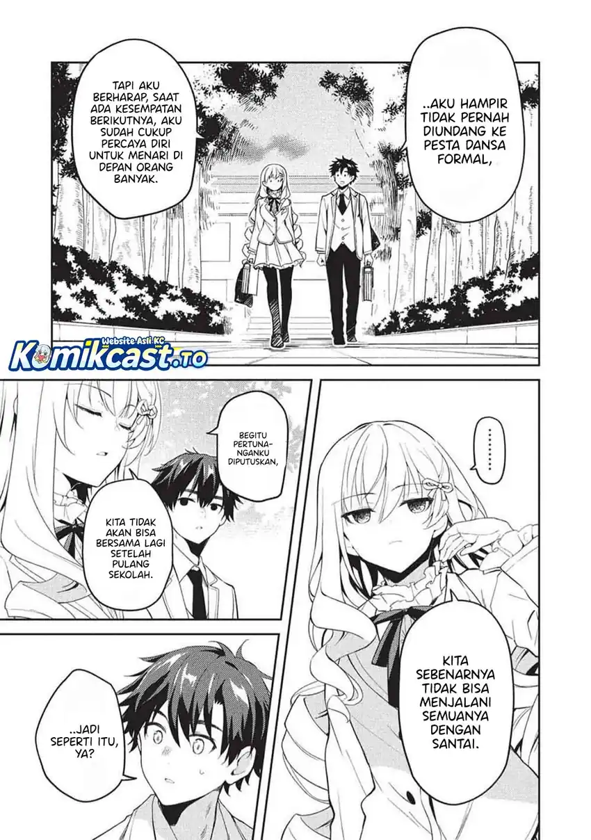 Saijo no Osewa ~Takane no Hana Darakena Meimon Kou de, Gakuin Ichi no Ojou-sama (Seikatsu Noryoku Kaimu) o Kagenagara Osewa suru Koto ni Narimashita~ Chapter 34 Gambar 4