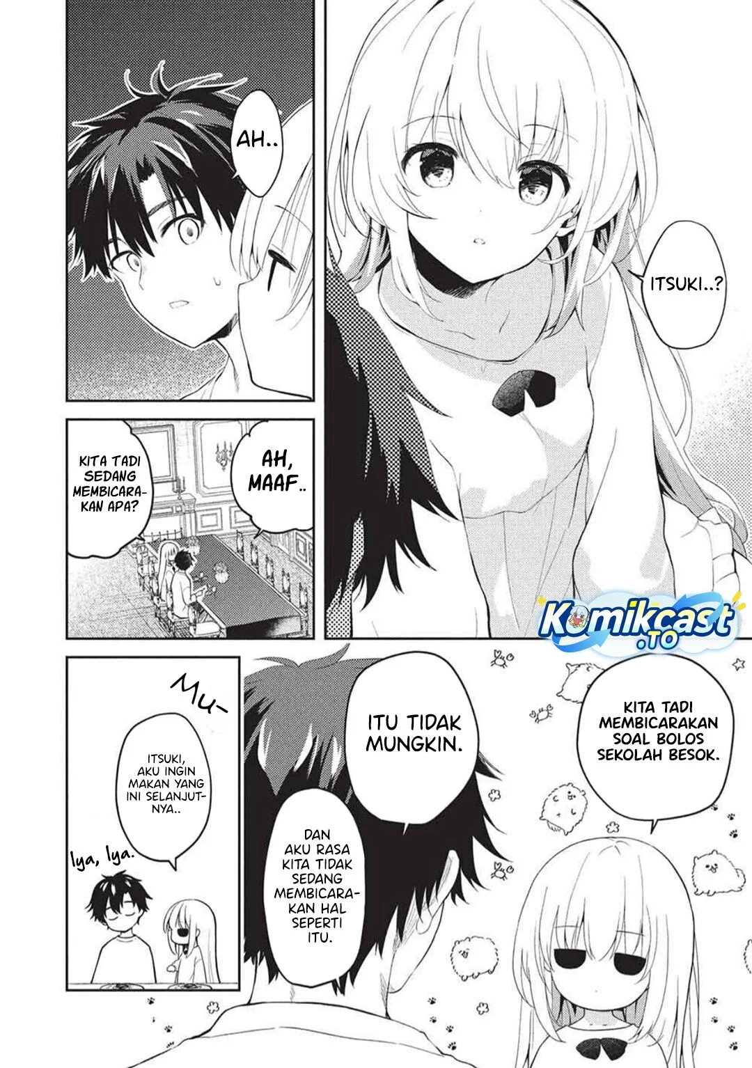 Saijo no Osewa ~Takane no Hana Darakena Meimon Kou de, Gakuin Ichi no Ojou-sama (Seikatsu Noryoku Kaimu) o Kagenagara Osewa suru Koto ni Narimashita~ Chapter 35 Gambar 15