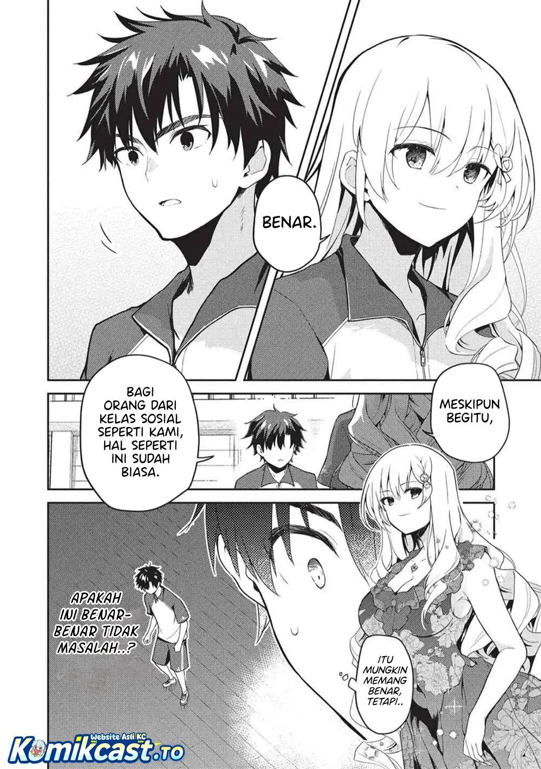 Saijo no Osewa ~Takane no Hana Darakena Meimon Kou de, Gakuin Ichi no Ojou-sama (Seikatsu Noryoku Kaimu) o Kagenagara Osewa suru Koto ni Narimashita~ Chapter 35 Gambar 7