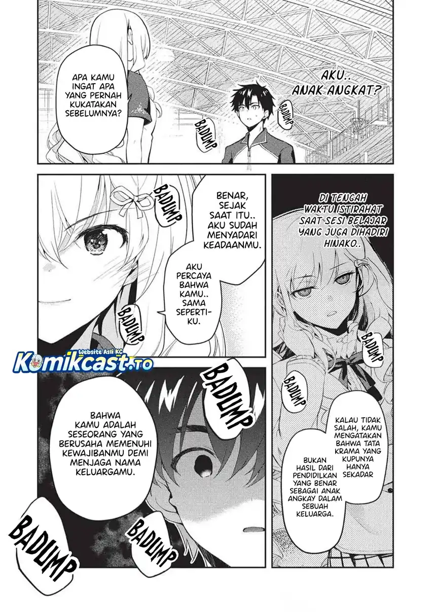 Saijo no Osewa Takane no Hana-darakena Meimon-kou de, Gakuin Ichi no Ojou-sama (Seikatsu Nouryoku Kaimu) wo Kagenagara Osewa suru Koto ni Narimashita Chapter 35 Gambar 10