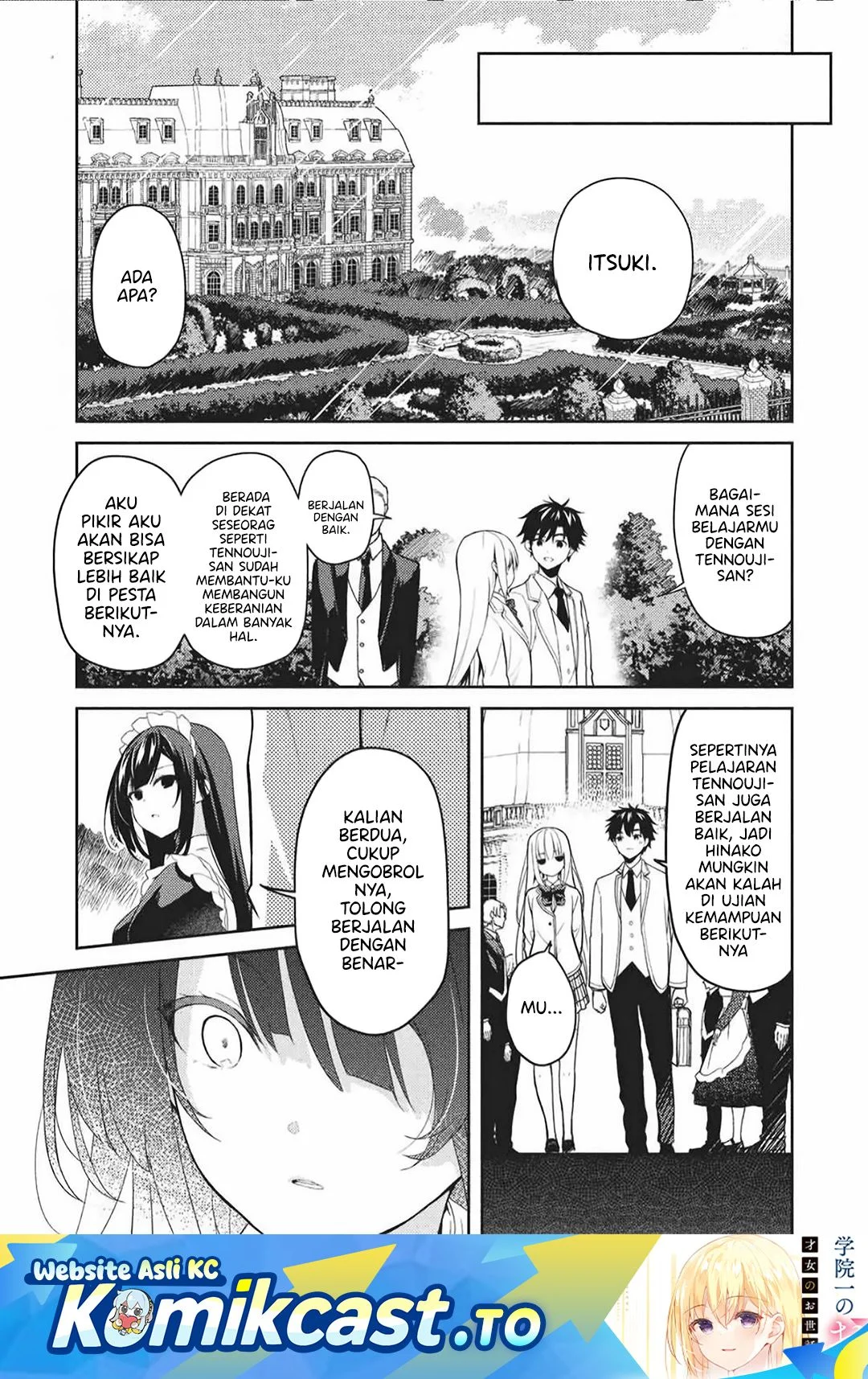 Manga Saijo no Osewa ~Takane no Hana Darakena Meimon Kou de, Gakuin Ichi no Ojou-sama (Seikatsu Noryoku Kaimu) o Kagenagara Osewa suru Koto ni Narimashita~ Chapter 36 gambar 2