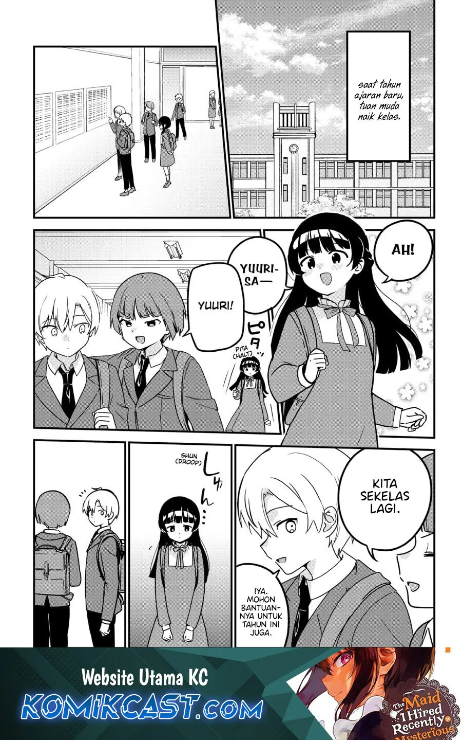 Manga Saikin Yatotta Maid ga Ayashii (My Recently Hired Maid Is Mysterious) (Serialization) Chapter 61 gambar 2