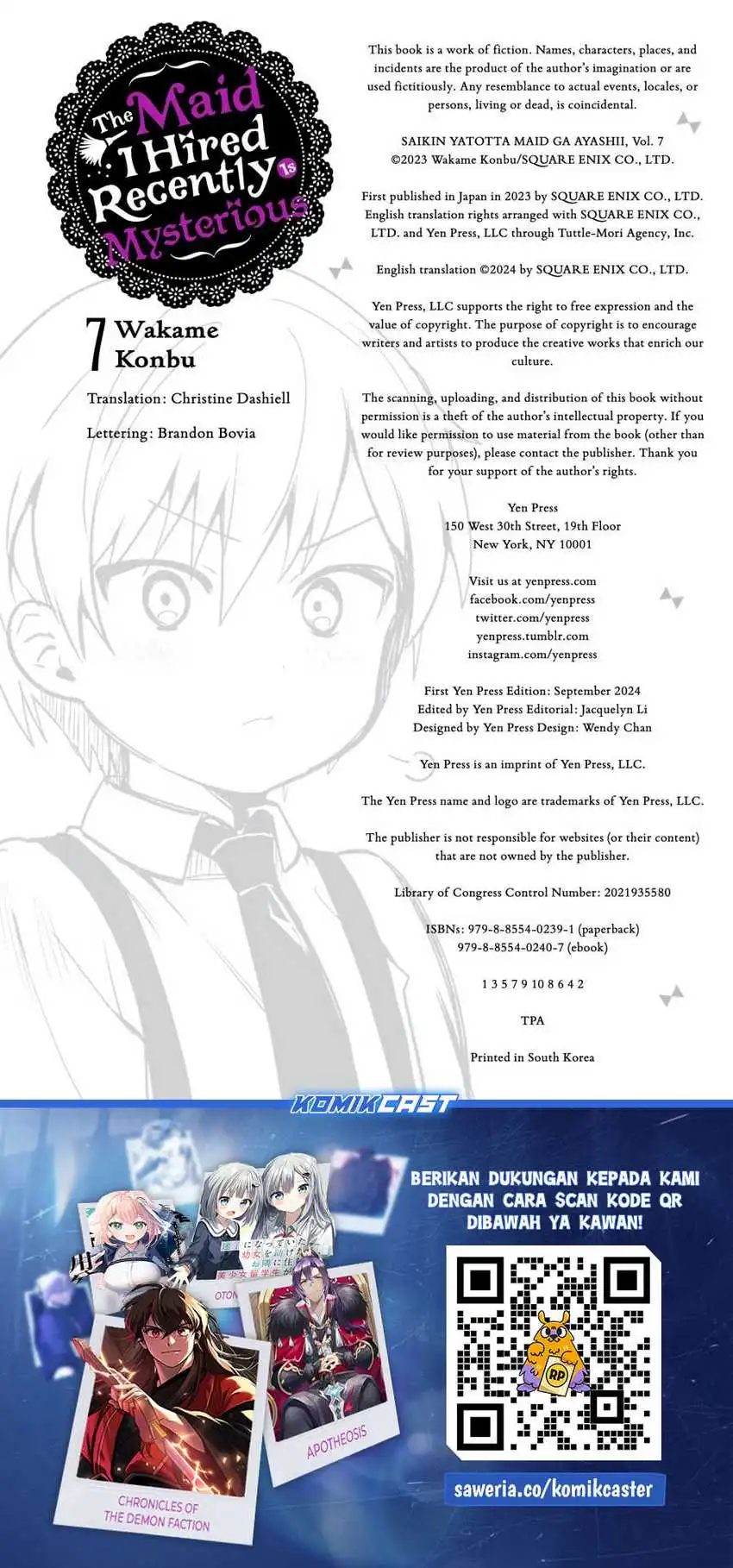 Saikin Yatotta Maid ga Ayashii (My Recently Hired Maid Is Mysterious) (Serialization) Chapter 62 Gambar 20