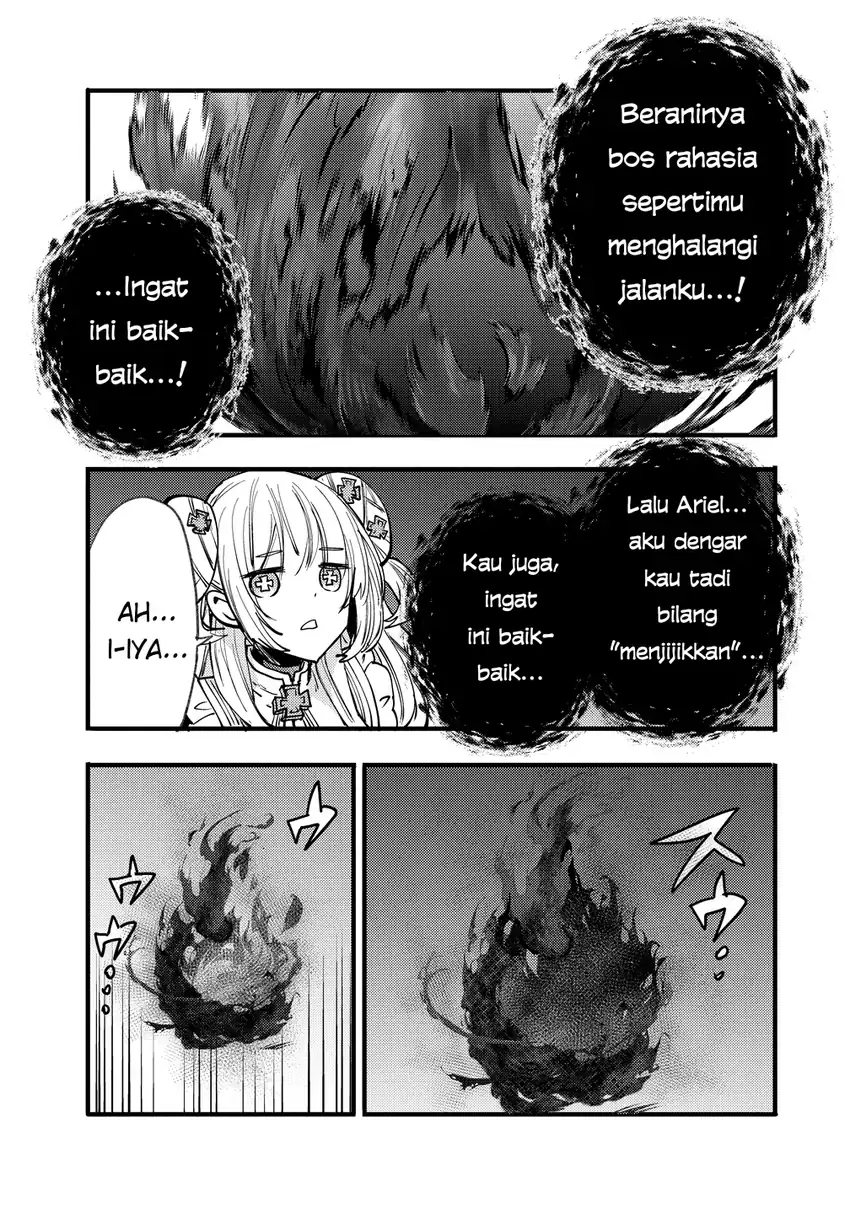 Saikyou Saiaku no Ura Boss, Tenseisha to Tomo ni Hametsu Flag Kaihi wo Mezasu Chapter 9 Gambar 37