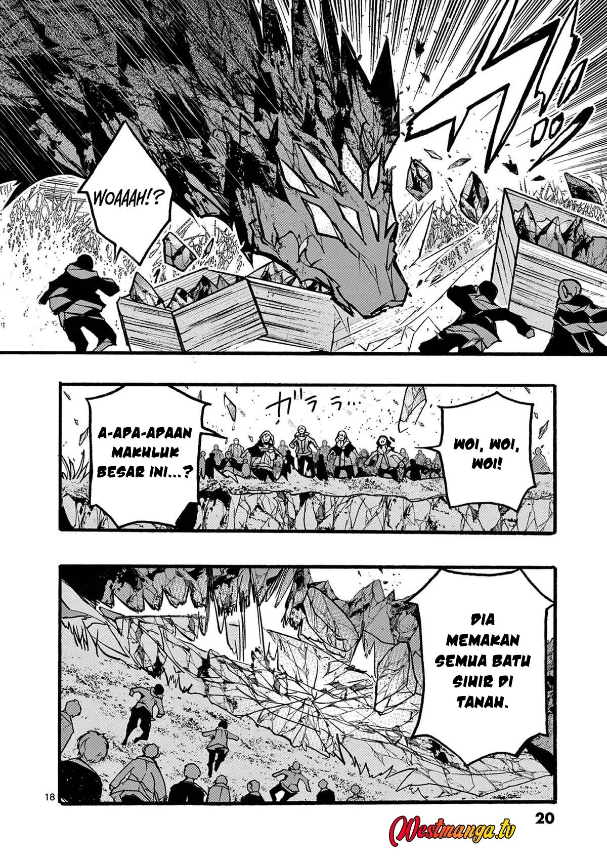 Saikyou Shoku (Ryukishi) Kara Shokyu Shoku (Hakobiya) Ni Nattano Ni Naze Ka Yushatachi Kara Tayoraretemasu Chapter 45 Gambar 23