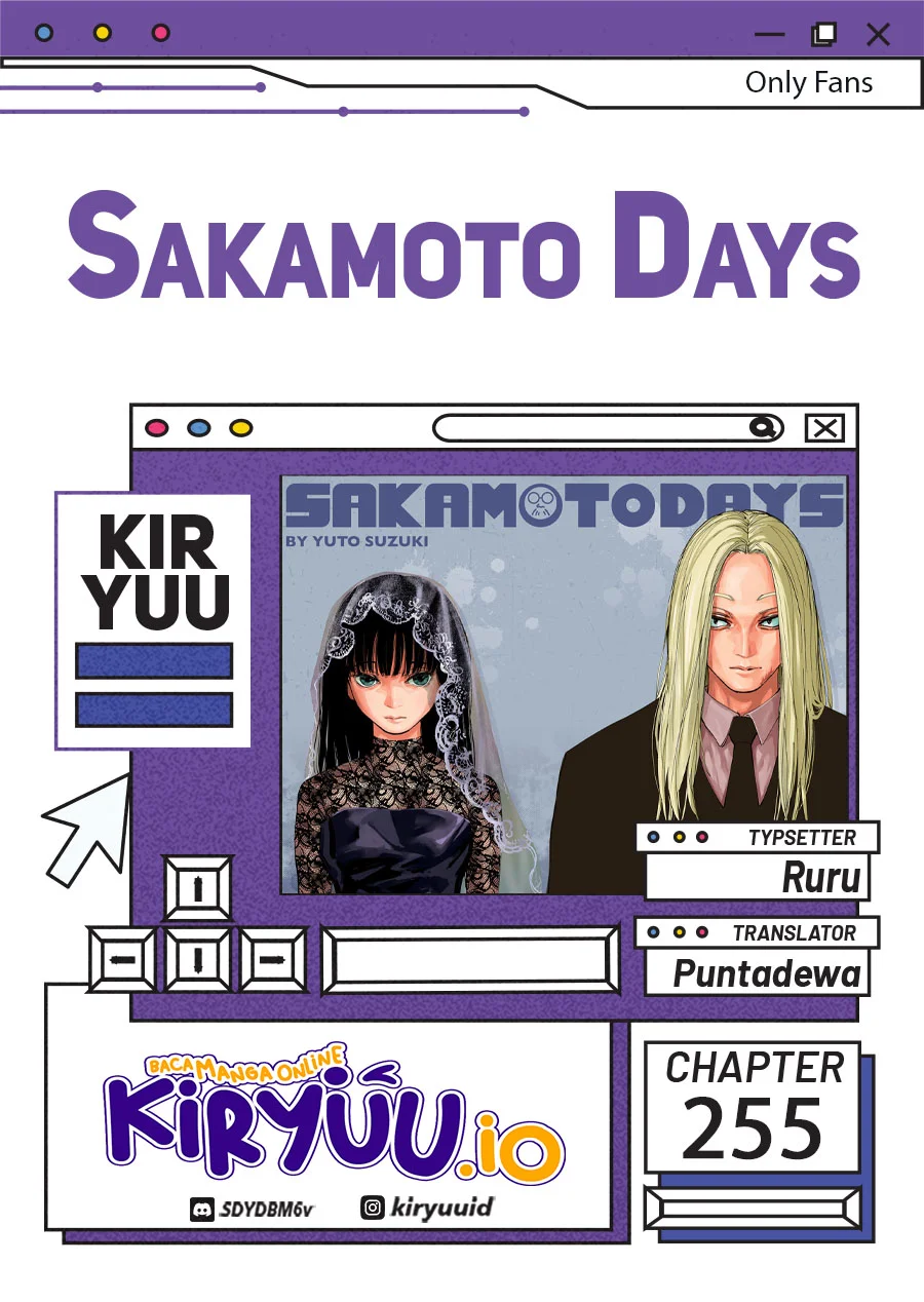 Komik Sakamoto Days Chapter 255 gambar 1