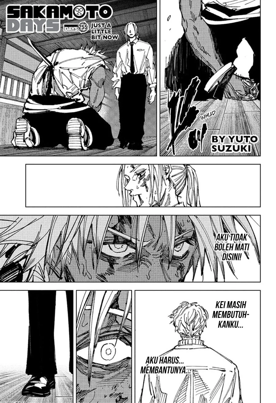 Manga Sakamoto Days Chapter 255 gambar 2