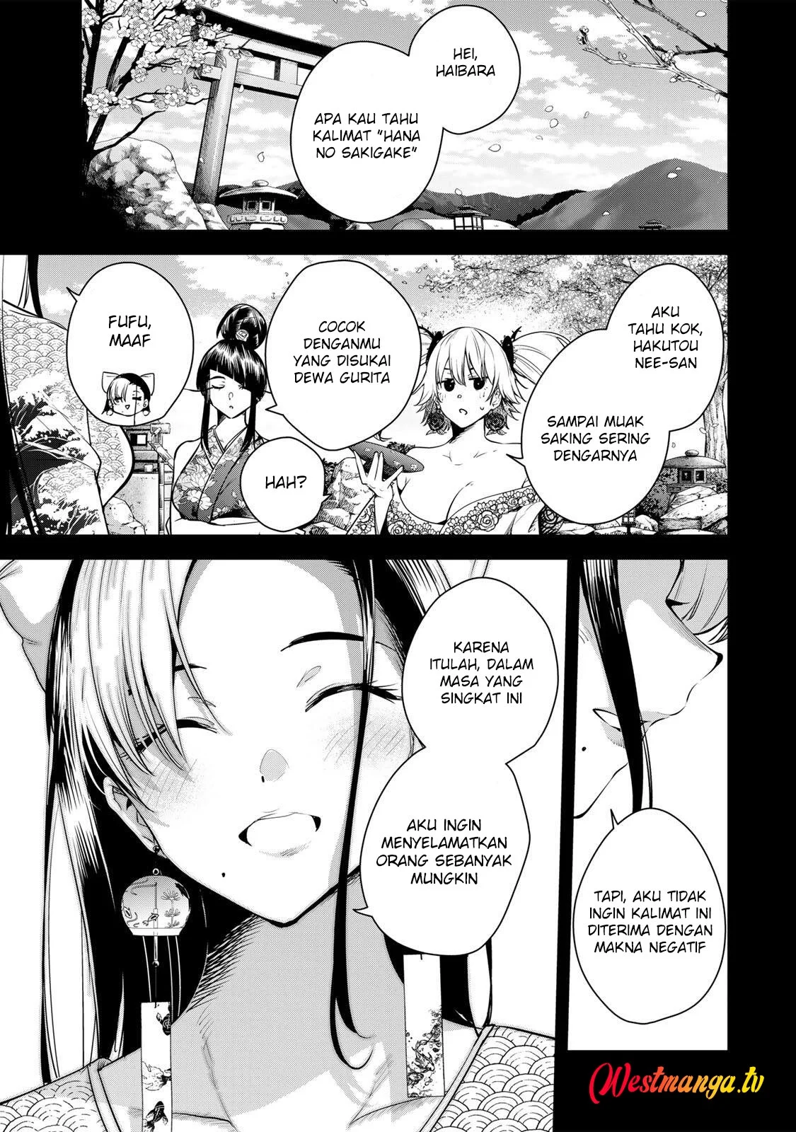 Sakigake no Hana Miko Chapter 73 Gambar 11