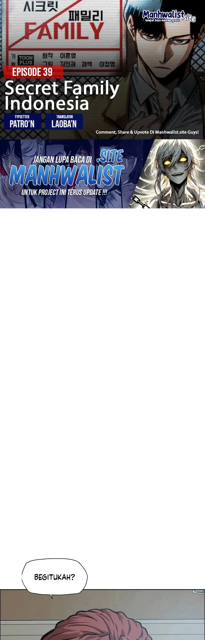 Komik Secret Family Chapter 39 gambar 1