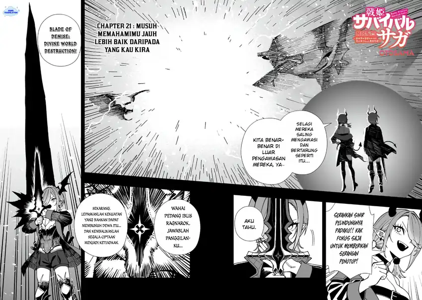 Senki Survival Saga: Isekai no Unmei o Kaketa Mujintou Fujun Iseikouyuu Chapter 21 Gambar 3