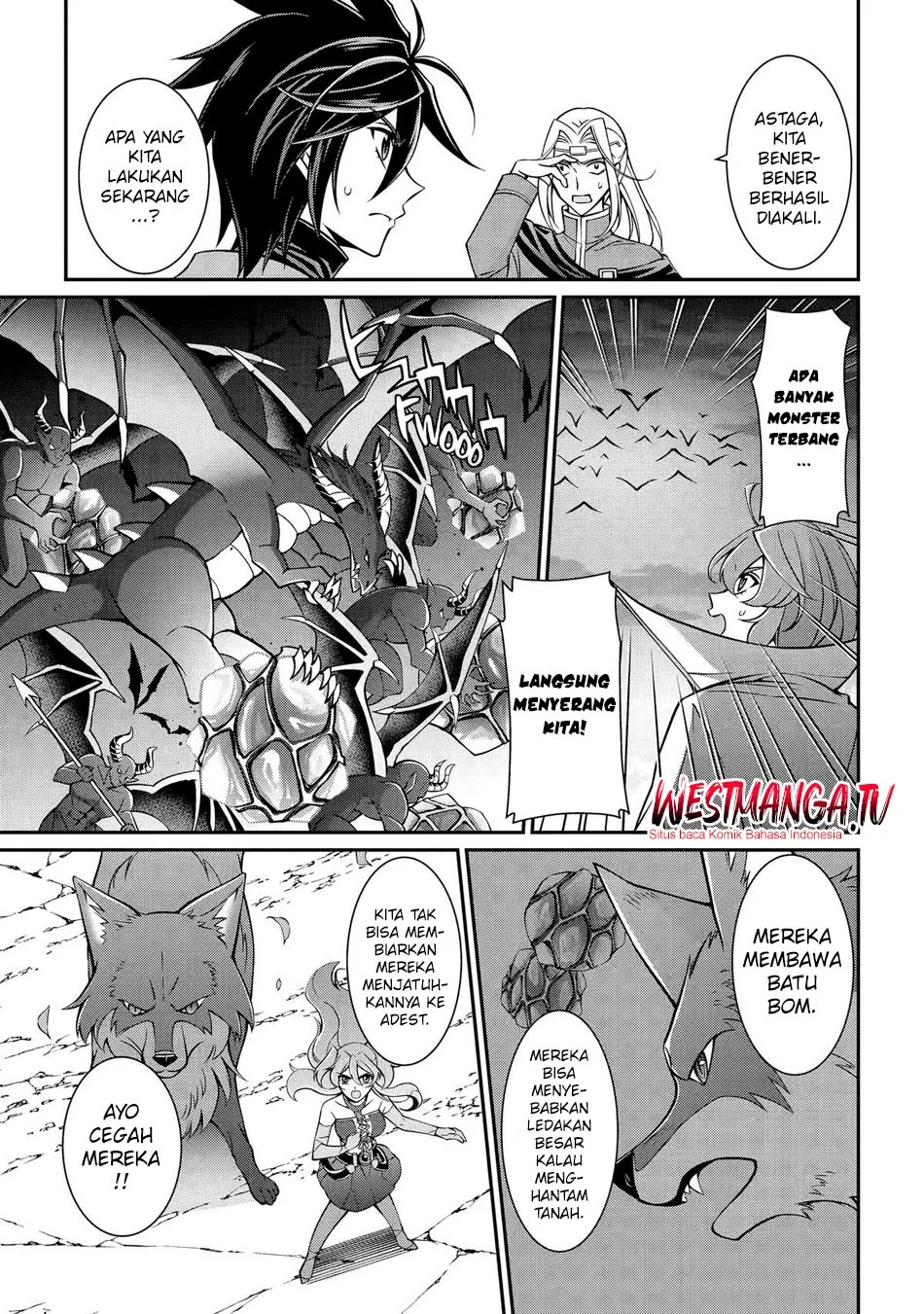 Shikkoku tsukai no saikyo yusha nakama zen’in ni uragira retanode saikyo no mamono Chapter 101 Gambar 18