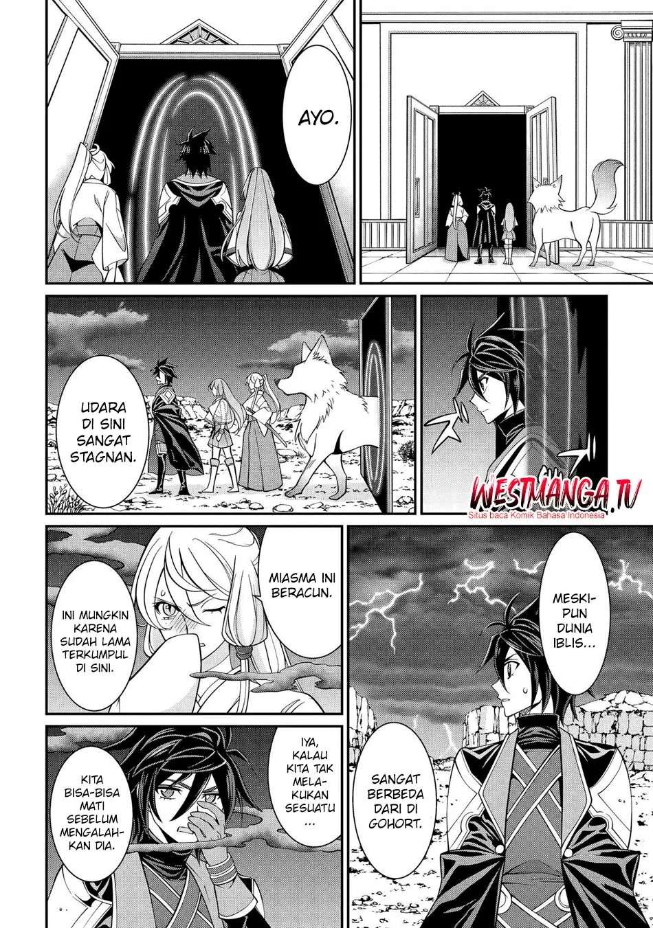 Shikkoku tsukai no saikyo yusha nakama zen’in ni uragira retanode saikyo no mamono Chapter 101 Gambar 23