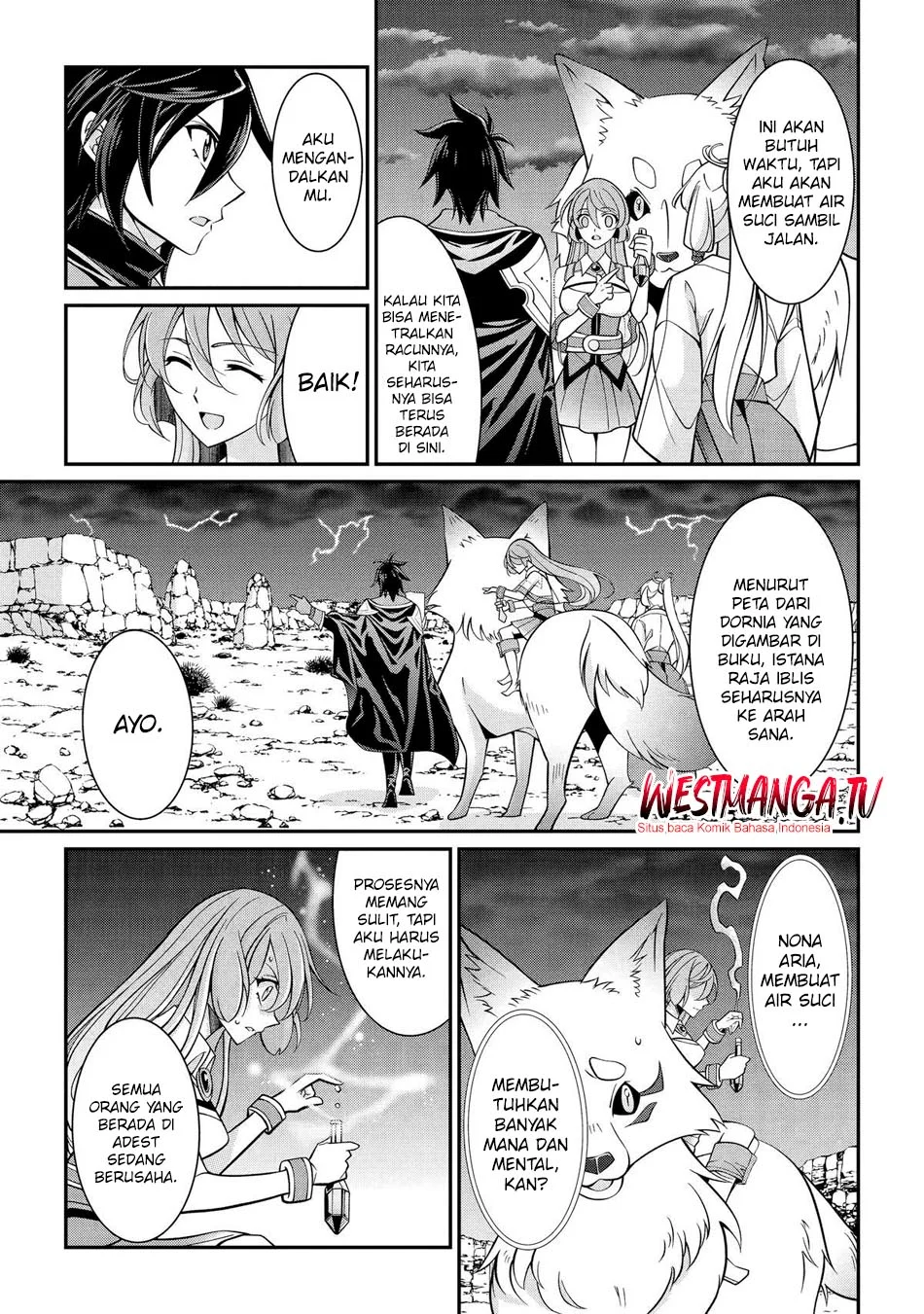 Shikkoku tsukai no saikyo yusha nakama zen’in ni uragira retanode saikyo no mamono Chapter 101 Gambar 24
