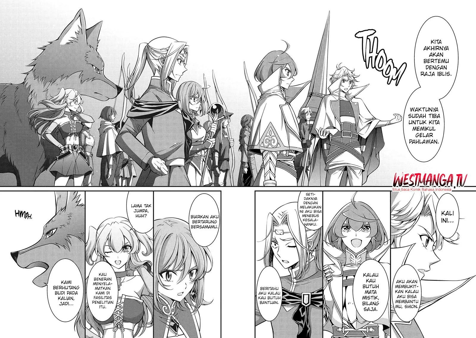 Shikkoku tsukai no saikyo yusha nakama zen’in ni uragira retanode saikyo no mamono Chapter 101 Gambar 8