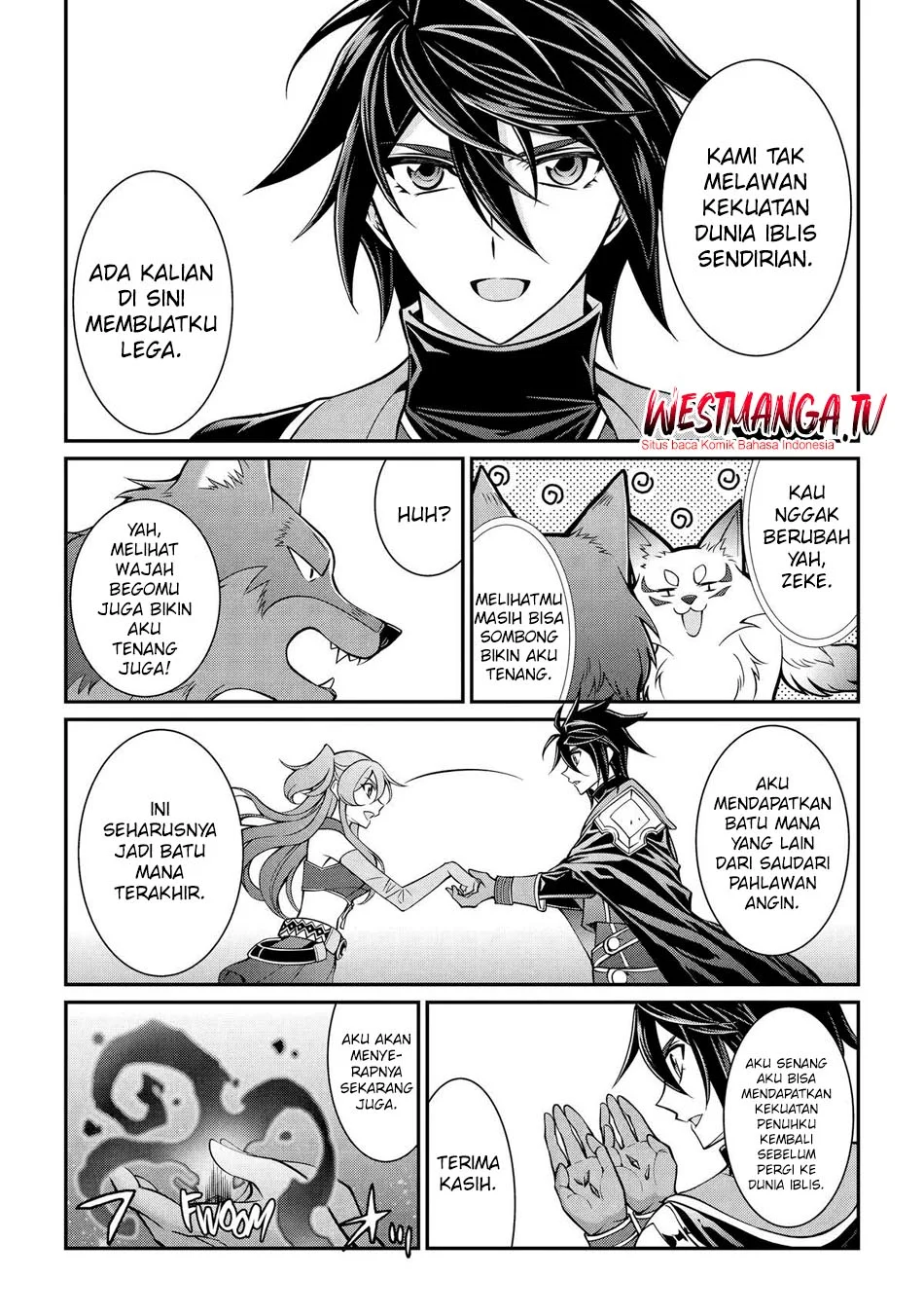Shikkoku tsukai no saikyo yusha nakama zen’in ni uragira retanode saikyo no mamono Chapter 101 Gambar 9