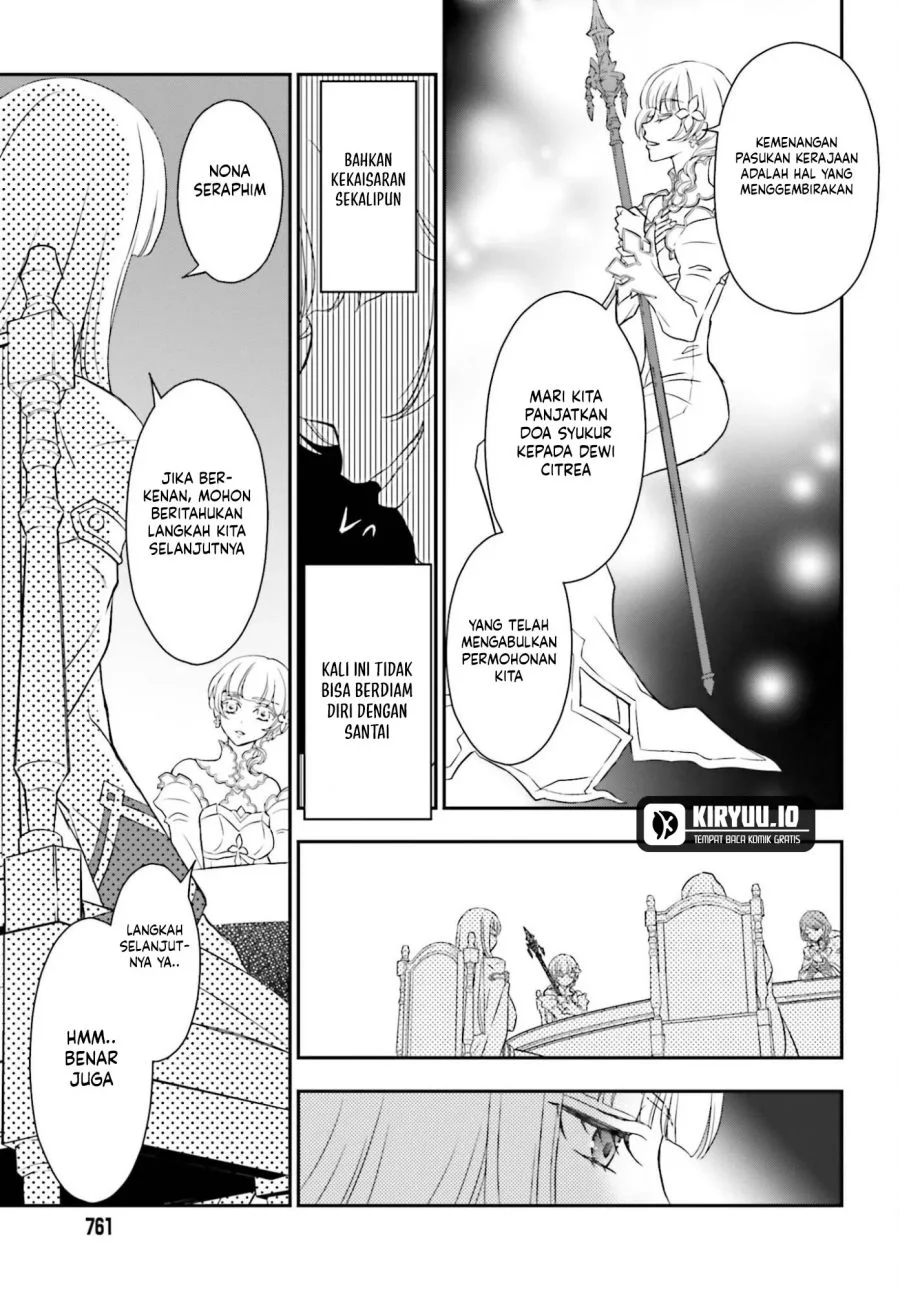 Shinigami ni Sodaterareta Shoujo wa Shikkoku no Tsurugi wo Mune ni Idaku Chapter 56 Gambar 14