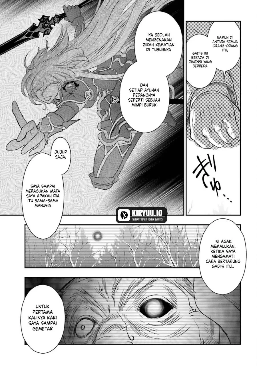 Shinigami ni Sodaterareta Shoujo wa Shikkoku no Tsurugi wo Mune ni Idaku Chapter 56 Gambar 16