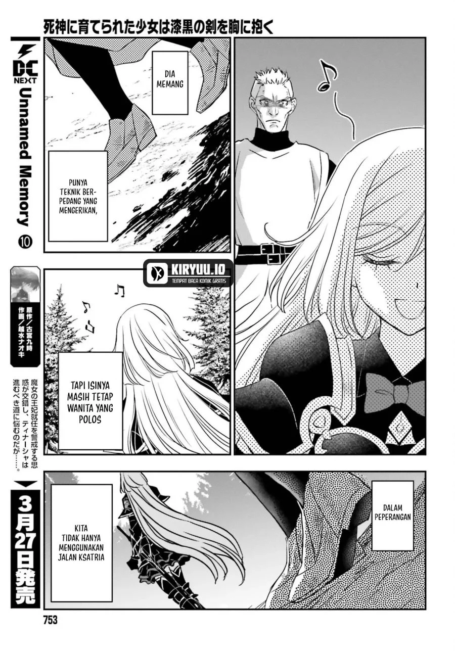 Shinigami ni Sodaterareta Shoujo wa Shikkoku no Tsurugi wo Mune ni Idaku Chapter 56 Gambar 6