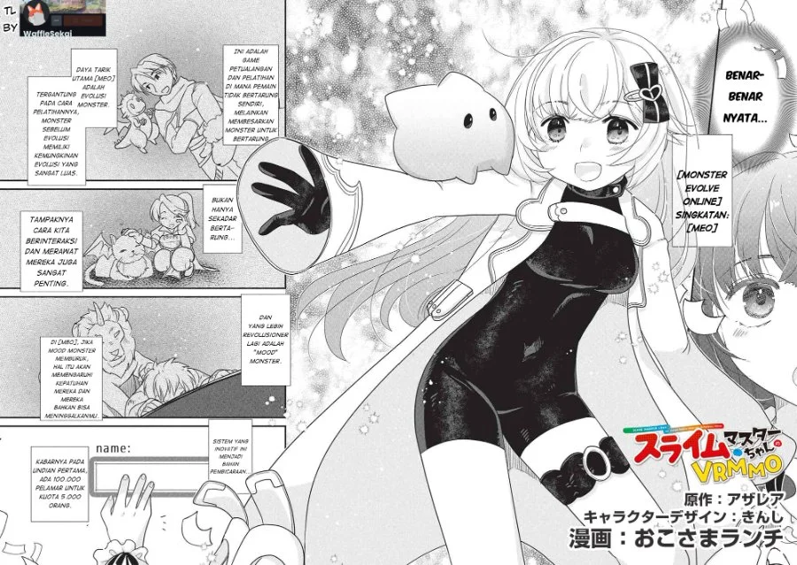 Manga Slime Master-chan no VRMMO Chapter 1 gambar 2