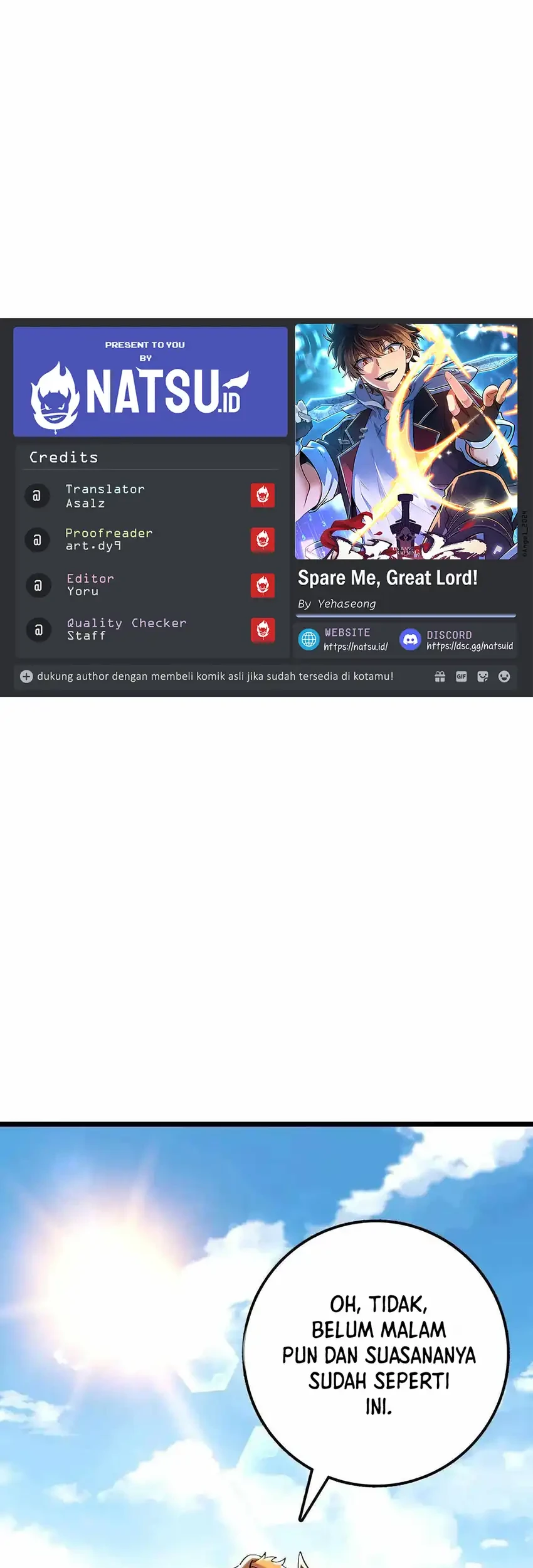 Komik Spare Me, Great Lord! Chapter 738 gambar 1