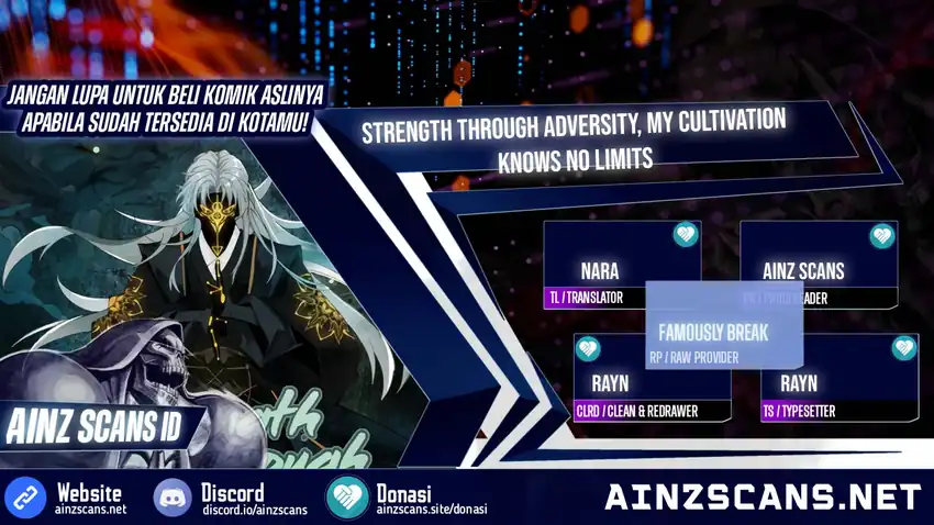 Komik Strength Through Adversity, My Cultivation Knows No Limits Chapter 111 gambar 1