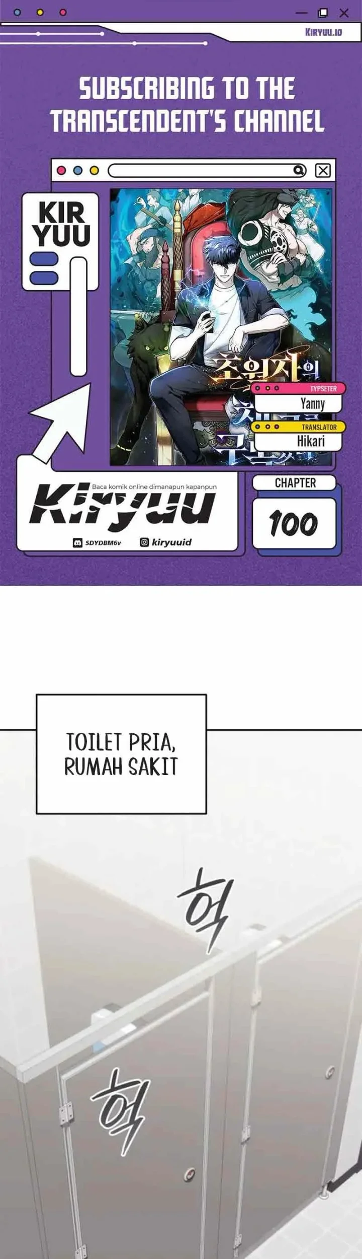 Komik Subscribing to the Transcendent’s Channel Chapter 100 gambar 1