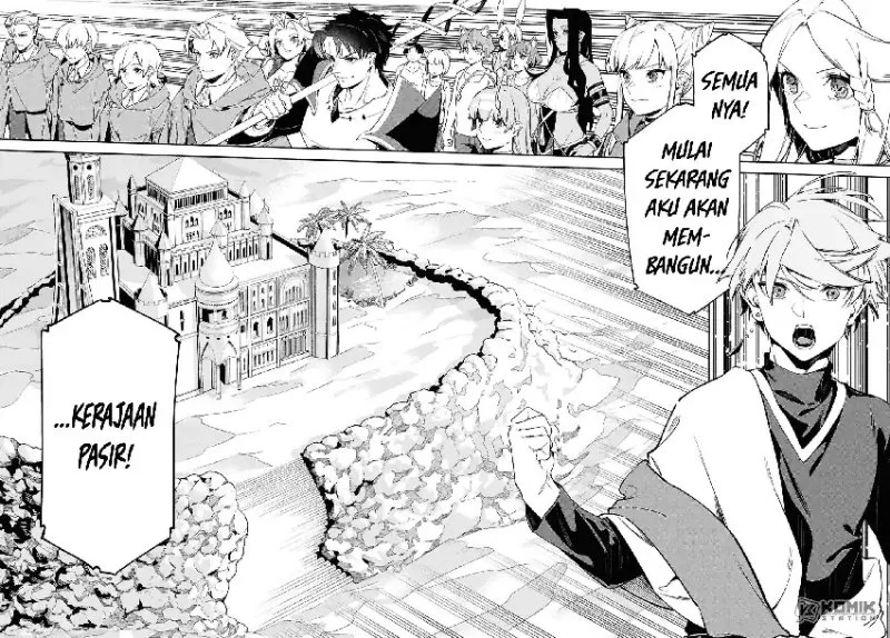 Suna Mahou de Suna no Oukoku o Tsukurou ~Sabaku ni Tsuihou Sareta kara Ganbatte Sokoku Ijou no Kokka o Tatete Mita~ Chapter 16 Gambar 17