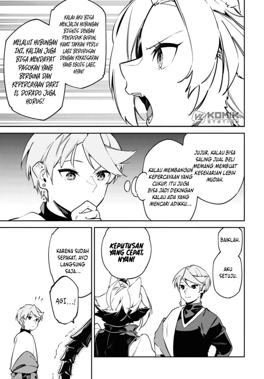 Suna Mahou de Suna no Oukoku wo Tsukurou: Sabaku ni Tsuihou Sareta kara Ganbatte Sokoku Ijou no Kokka wo Tatete Mita Chapter 12 Gambar 26