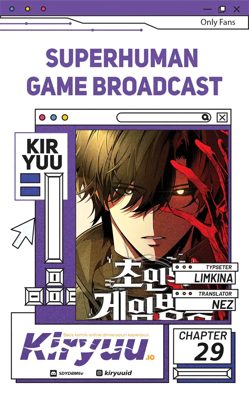 Komik Superhuman Game Broadcast Chapter 29 gambar 1