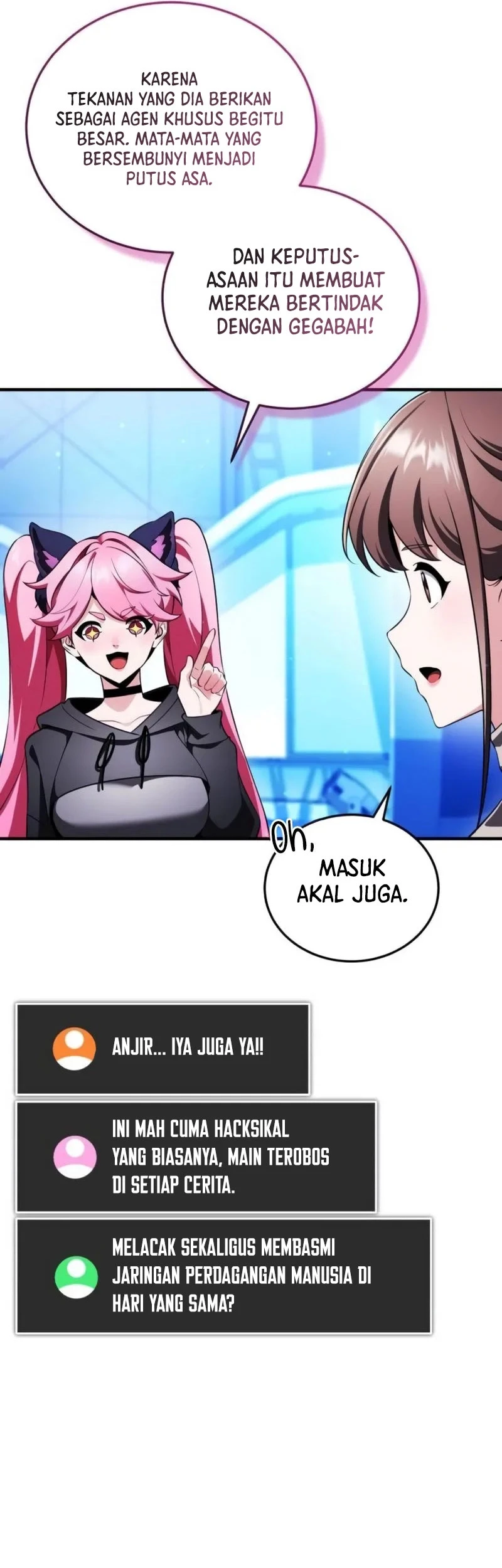 Superhuman Game Broadcast Chapter 30 Gambar 21