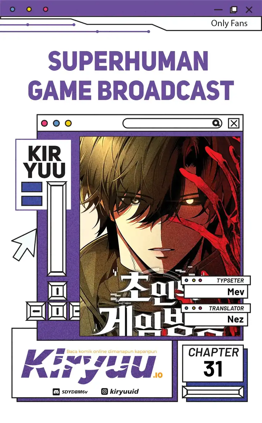 Komik Superhuman Game Broadcast Chapter 31 gambar 1