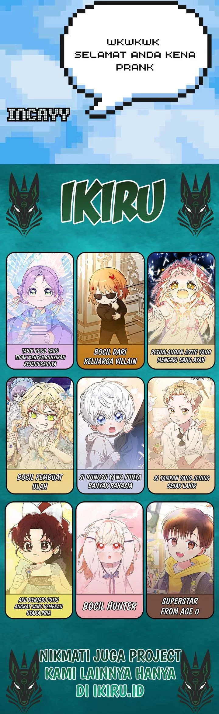 Superstar From Age 0 Chapter 91 Gambar 72