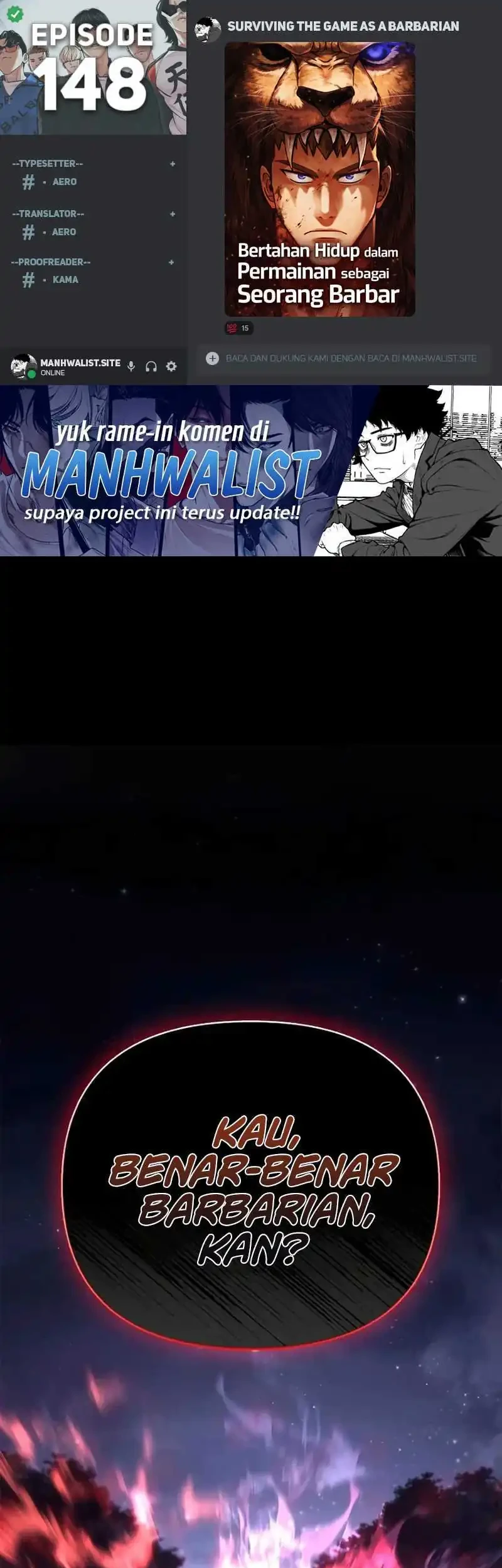 Komik Survive as a Barbarian in the Game Chapter 148 gambar 1