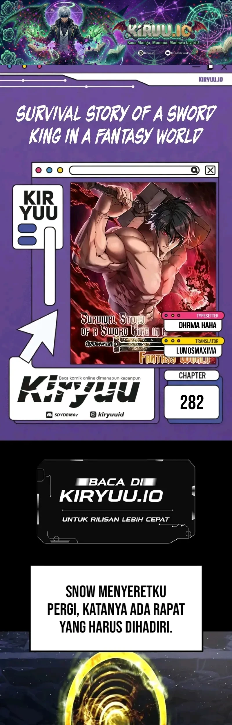 Komik Sword King Chapter 282 gambar 1