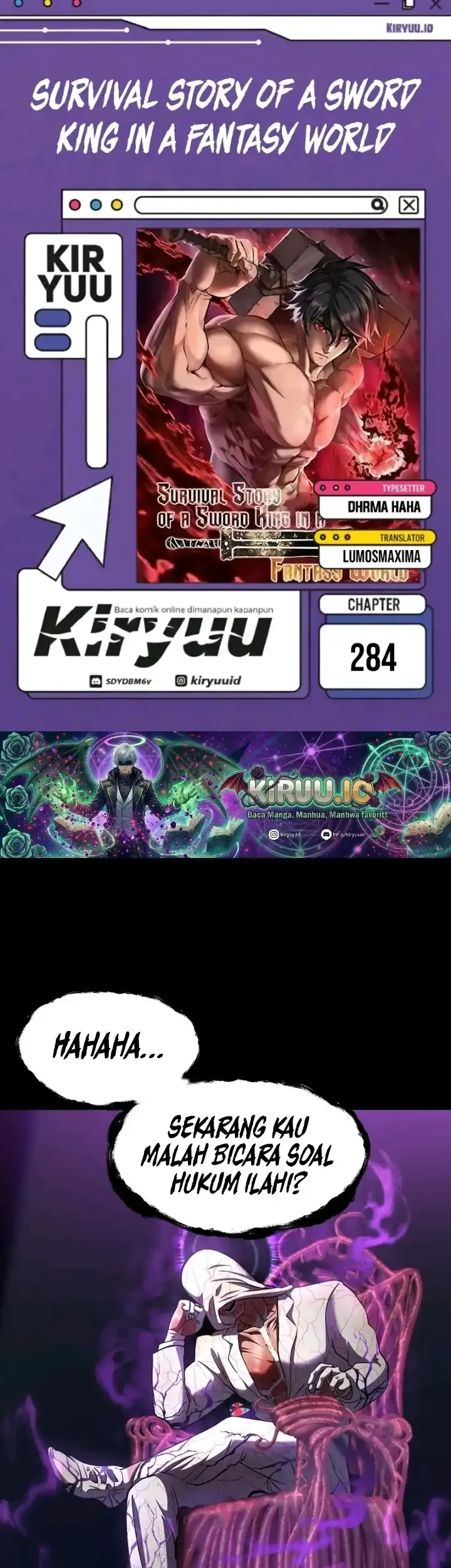 Komik Sword King Chapter 284 gambar 1