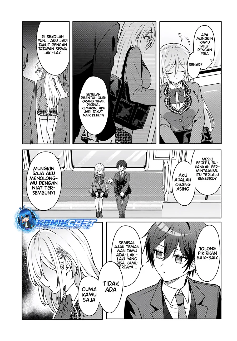 Takou no Koori Hime wo Chikan kara Tasuketara, Otomedachi kara Hajimeru Koto ni Narimashita Chapter 1.2 Gambar 9