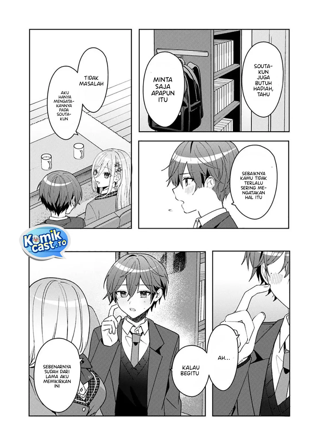 Takou no Koori Hime wo Chikan kara Tasuketara, Otomedachi kara Hajimeru Koto ni Narimashita Chapter 13 Gambar 22