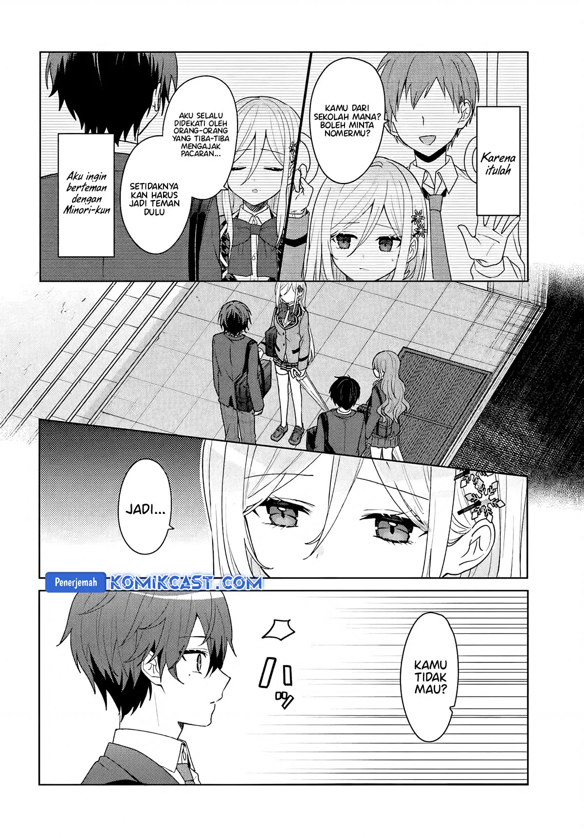 Takou no Koori Hime wo Chikan kara Tasuketara, Otomedachi kara Hajimeru Koto ni Narimashita Chapter 6.1 Gambar 5