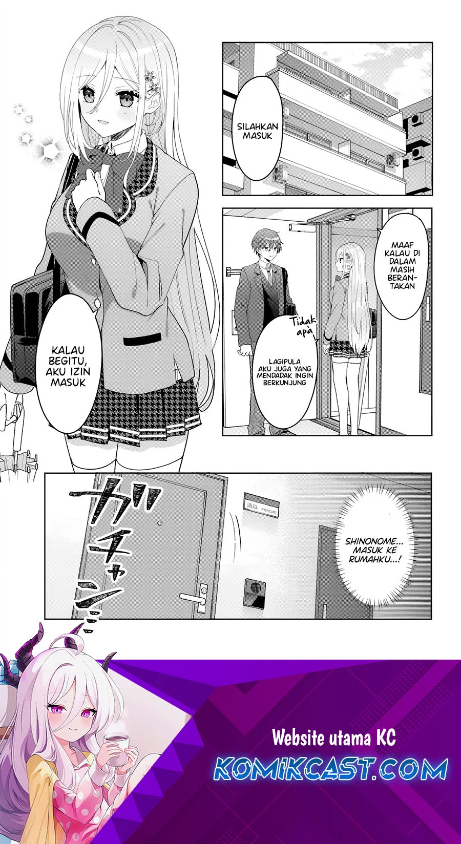 Manga Takou no Koori Hime wo Chikan kara Tasuketara, Otomedachi kara Hajimeru Koto ni Narimashita Chapter 7.1 gambar 2