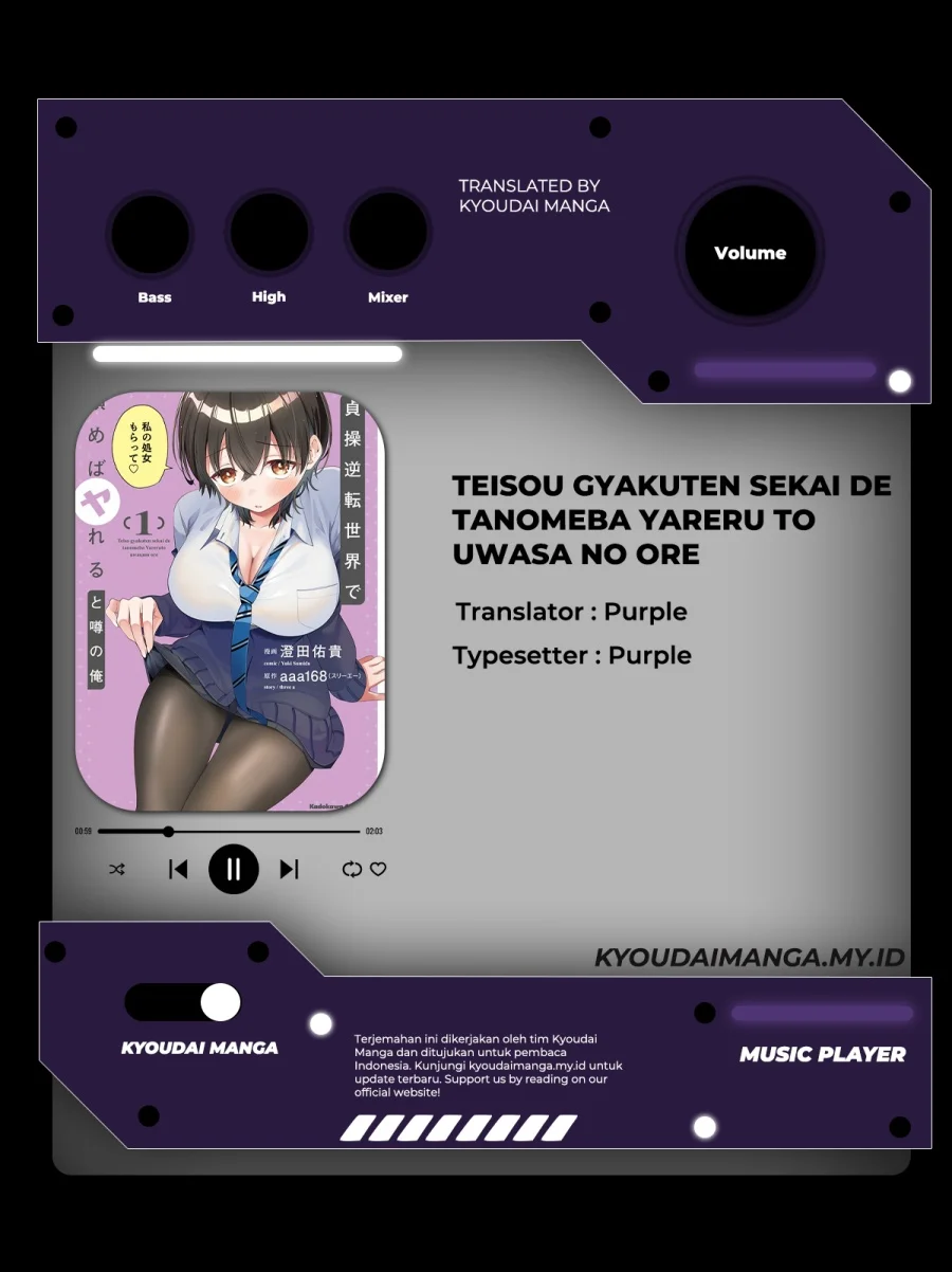 Komik Teisou Gyakuten Sekai de Tanomeba Yareru to Uwasa no Ore Chapter 7.2 gambar 1